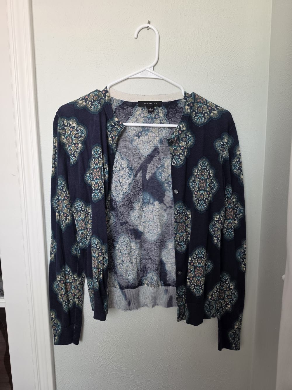 Ann Taylor Medallion Cardigan